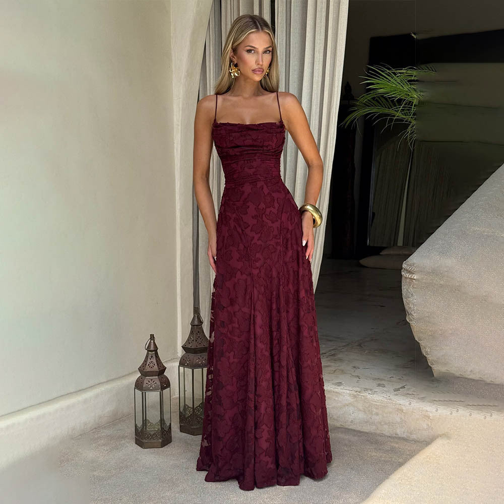 Vestido Glamour de Chiffon