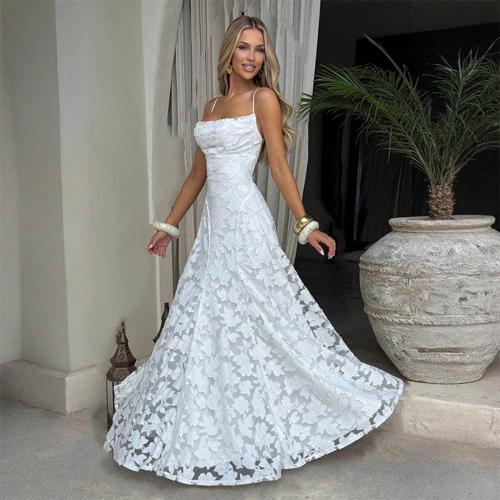 Vestido Glamour de Chiffon