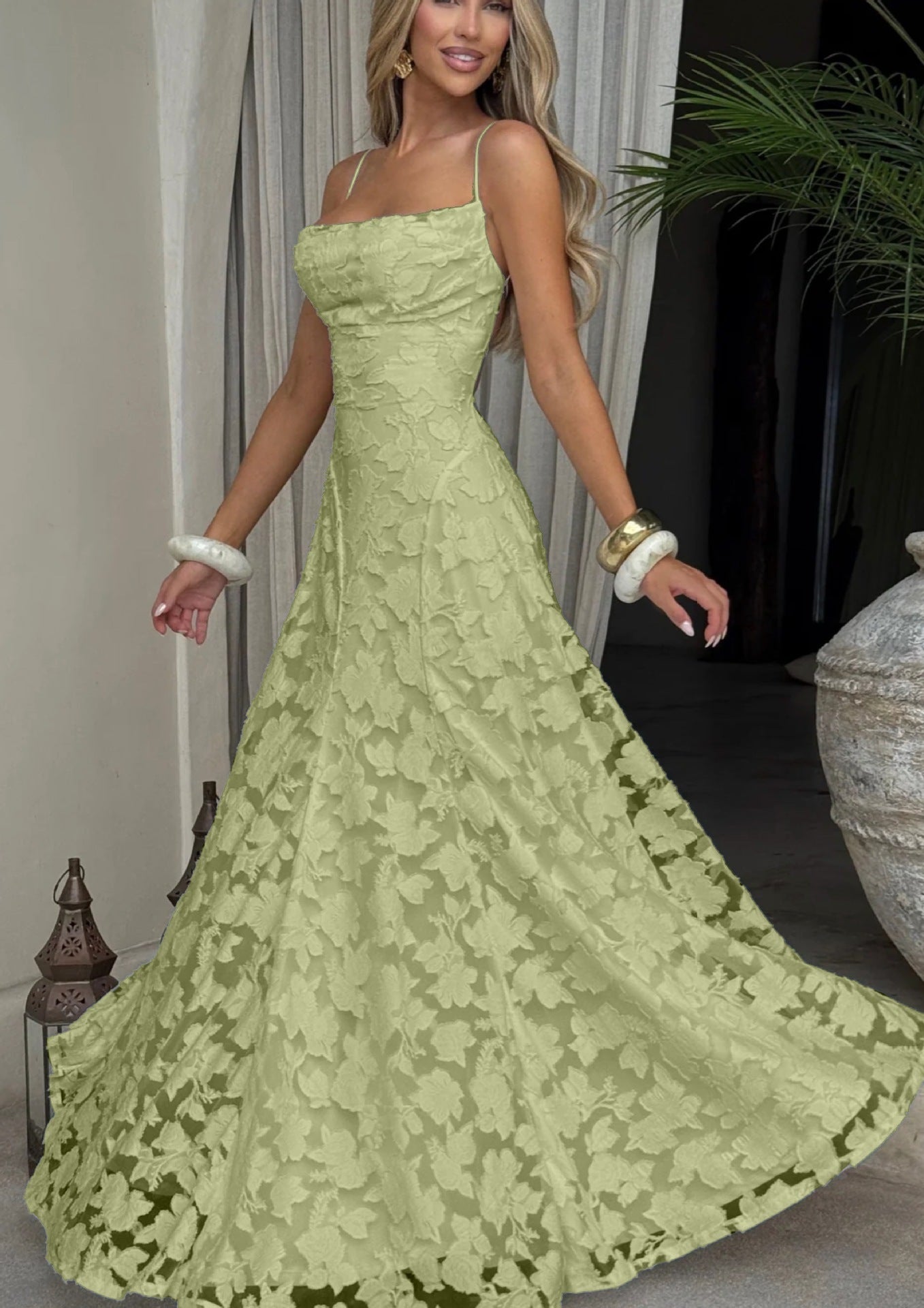 Vestido Glamour de Chiffon