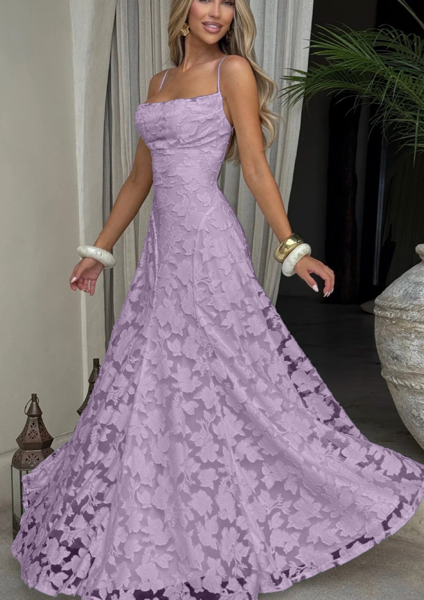 Vestido Glamour de Chiffon