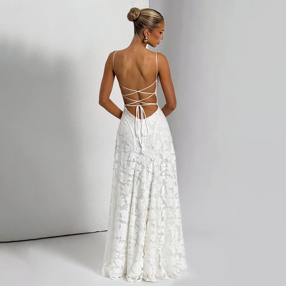 Vestido Glamour de Chiffon